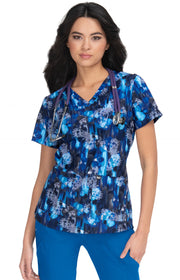 1029PR Early Energy Top — Flutter Butterfly Royal Blue