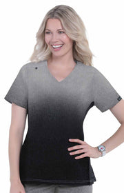 1031PR Cali Top — Heather Platinum Grey/Black