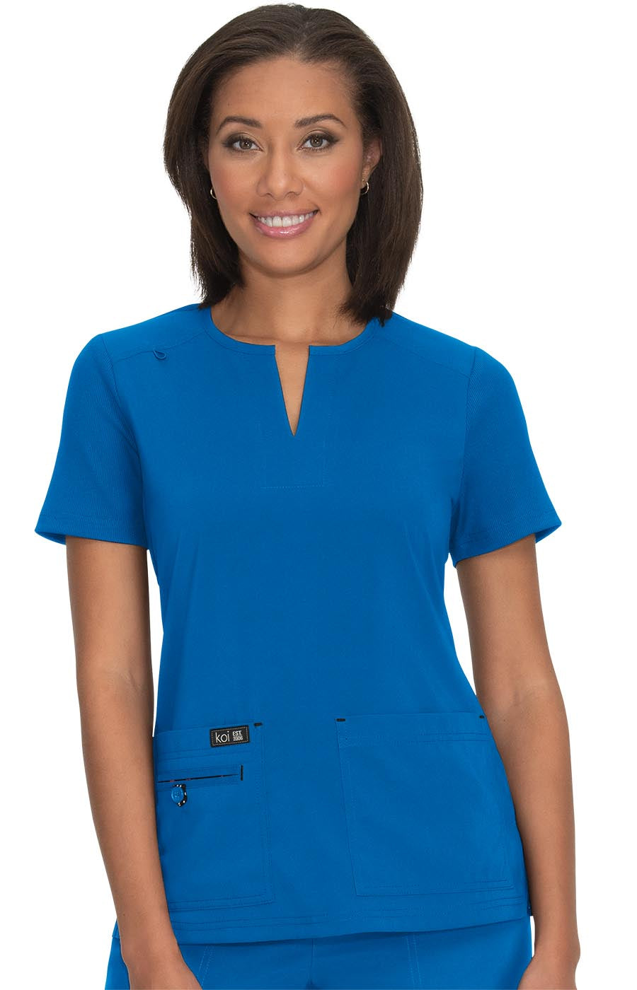 1037 Gretchen Top — Royal Blue