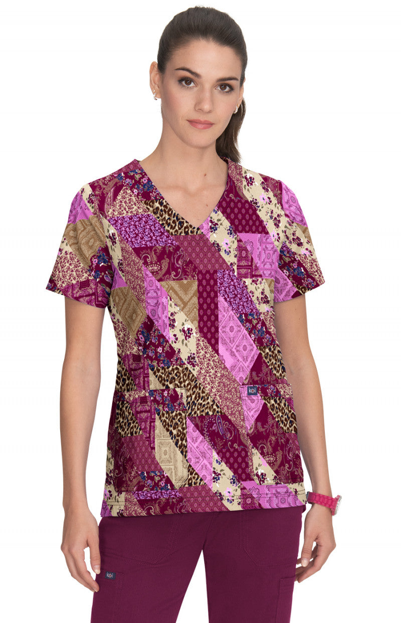 1084PR Stretch Leia Top — Patched with Love