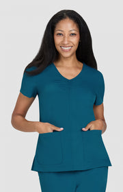 1121 Enik Top — Caribbean Blue