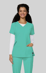 1129 Sari Top — Sea Green
