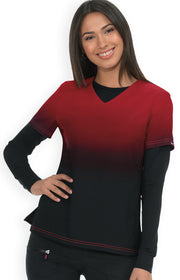 370PR Reform Top — Ruby/Black
