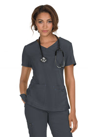 374 Katie Top — Charcoal