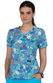 384PR Leslie Top — Chicks and Bunnies