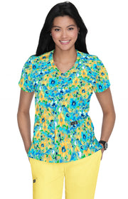 384PR Leslie Top — Floral Fiesta