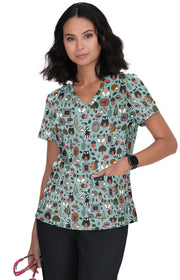 384PR Leslie Top — Foxy