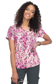 384PR Leslie Top — Trellis Tie Dye