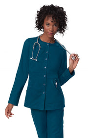 406 Olivia Jacket — Caribbean Blue