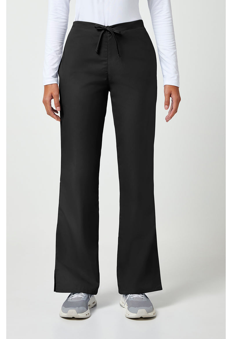 4101 Natural Rise Flare Leg Drawstring Pant
