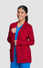 463 Kori Sweater — Ruby / Black Speckles