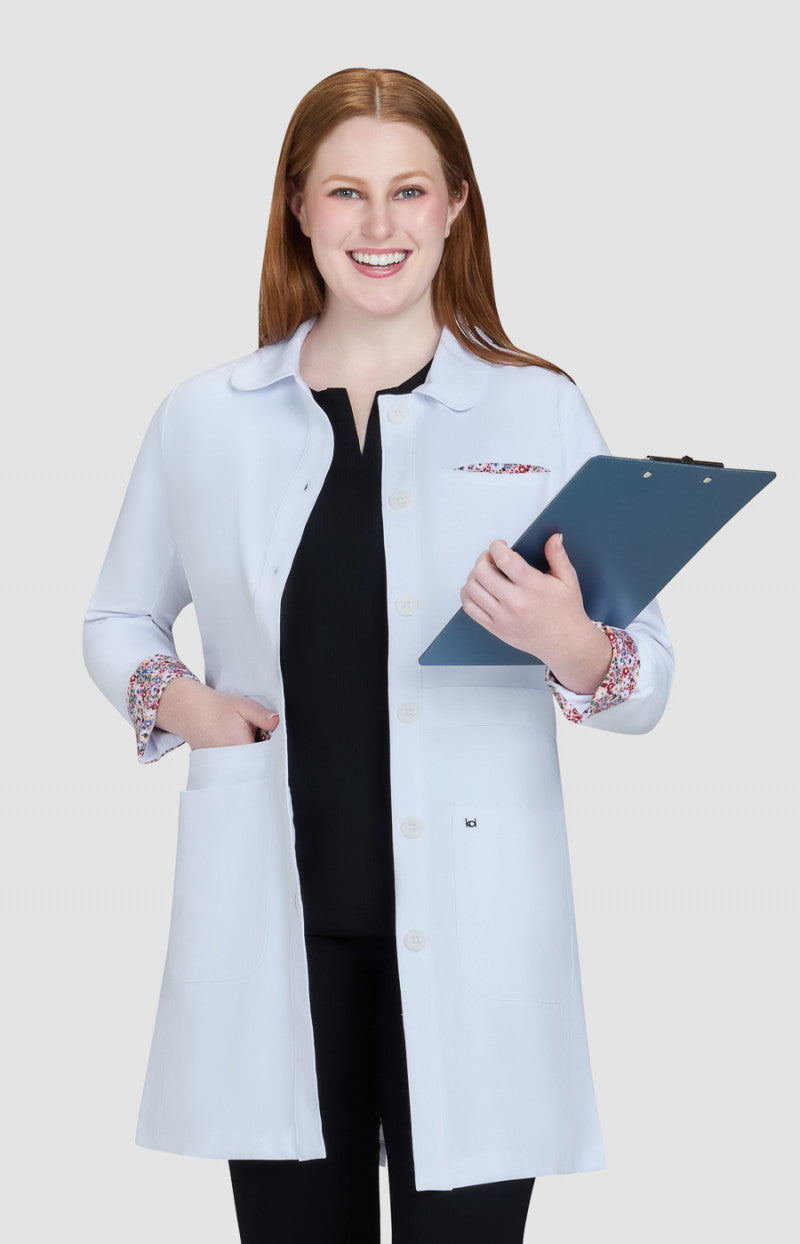 466 Fusion Lab Coat — White