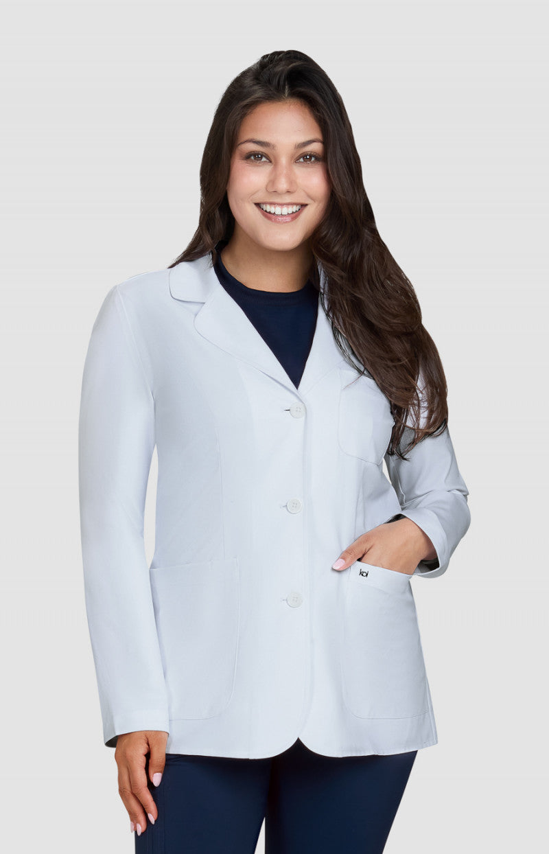 472 Amelia Lab Coat — White