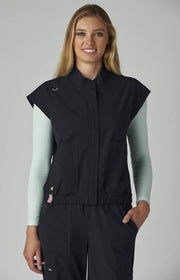 476 Eloise Vest — Black