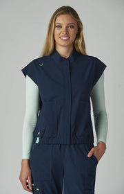 476 Eloise Vest — Navy