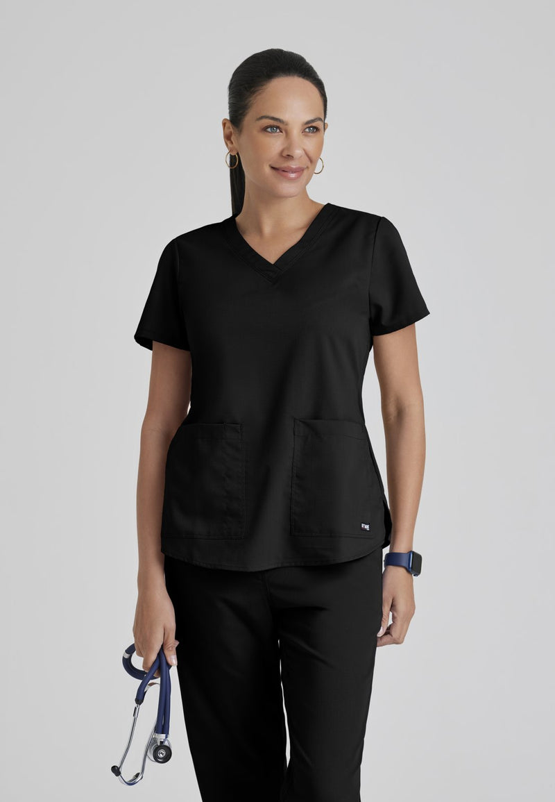 71166 Aubrey Top — BLACK