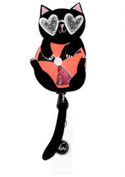 A156 Shaker Badge Reel — Pool Kitty