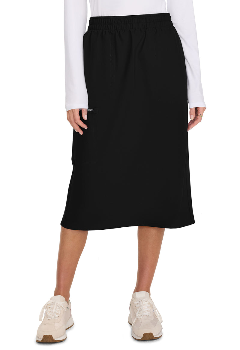 CK563A Women's Elastic Waist Skirt