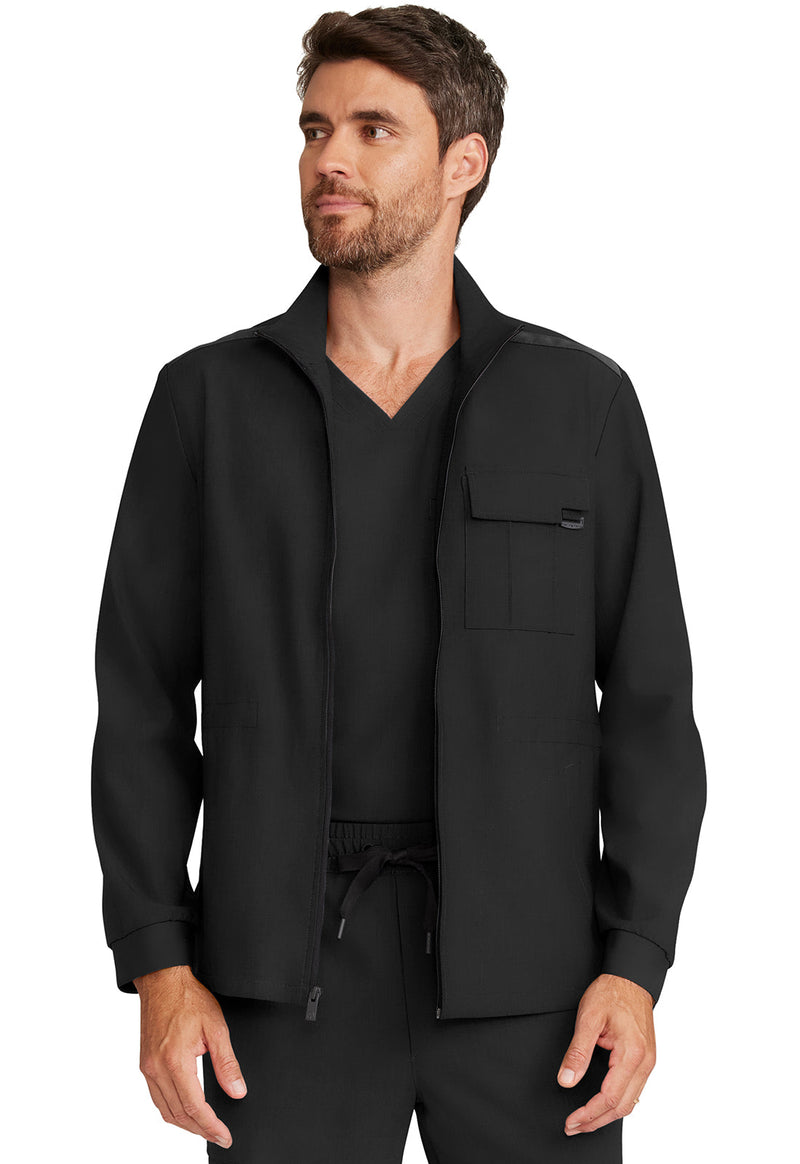 Healing Hands HH361 Men's Zip Front Utility Jacket