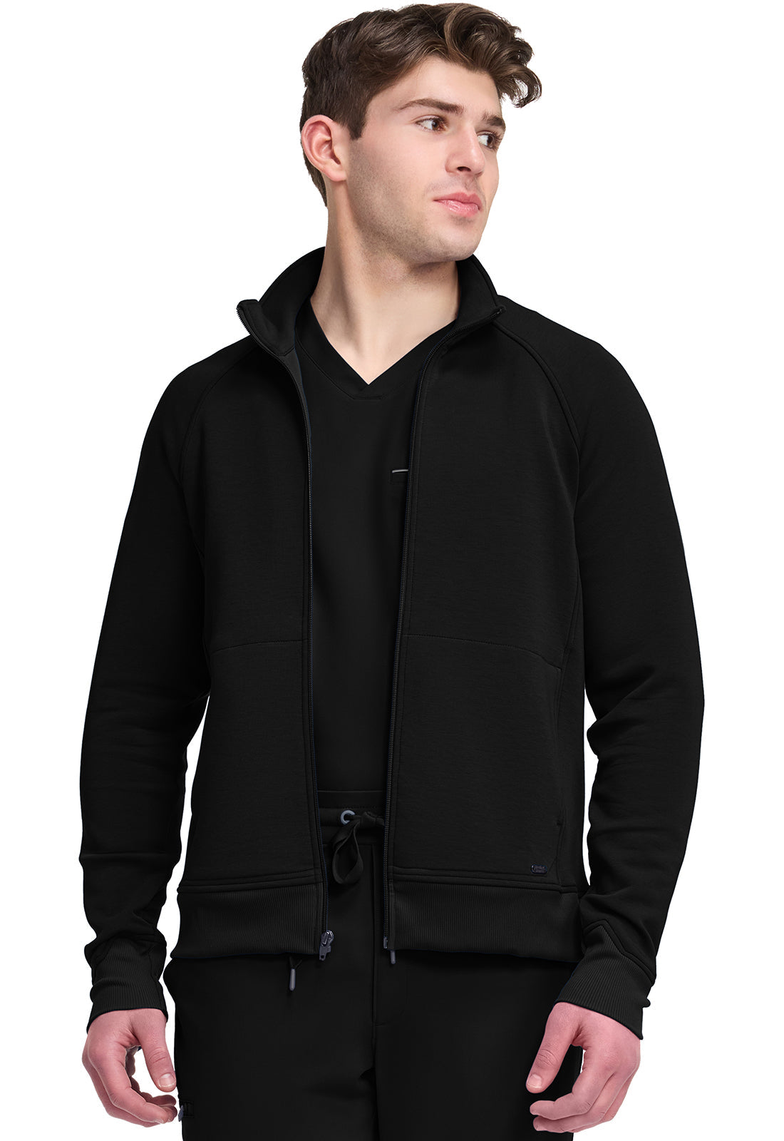 Healing Hands HH380F Men's Zip Front Knit Jacket