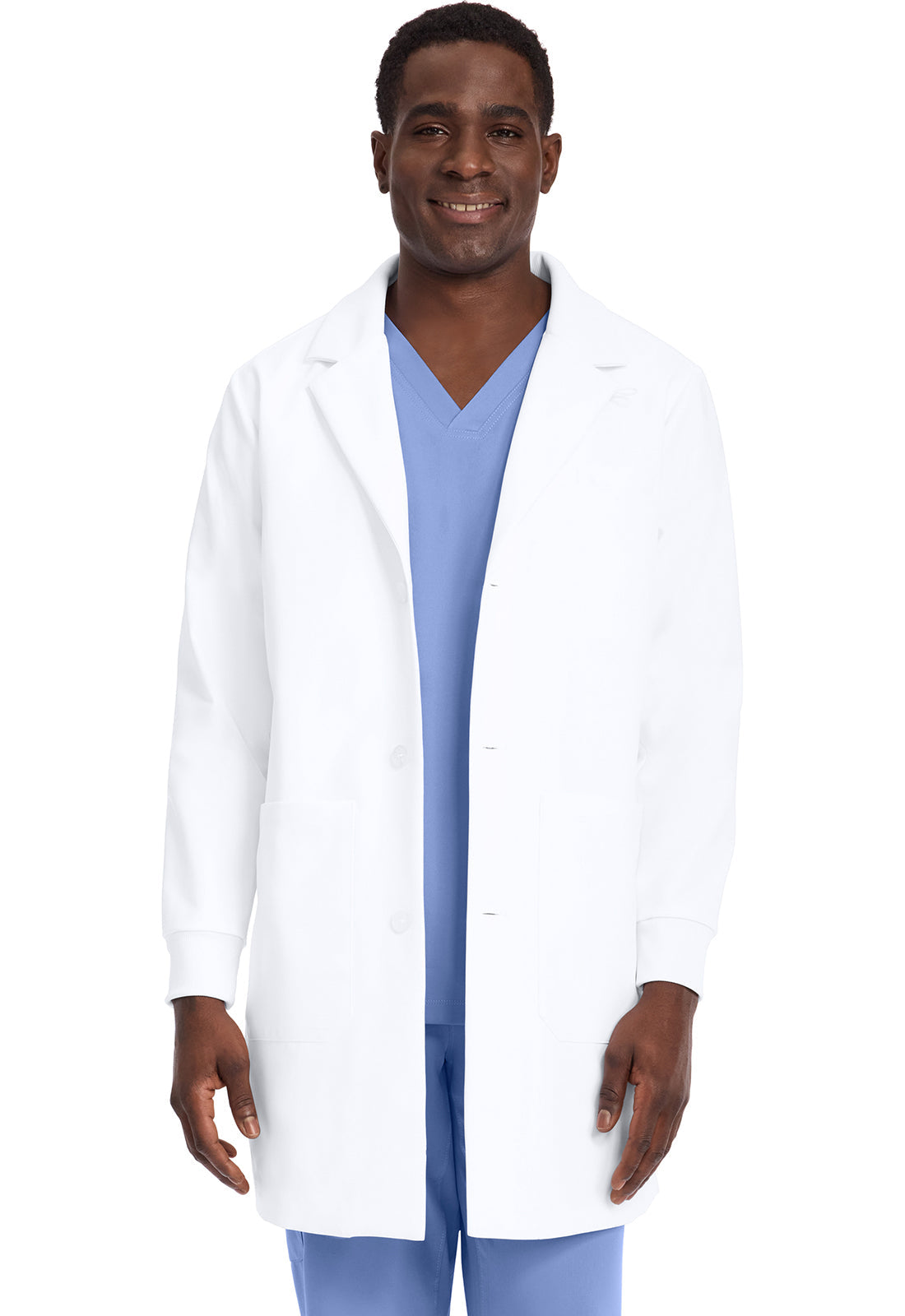 Healing Hands HH406 Men's 6-Pocket Dental Lab Coat