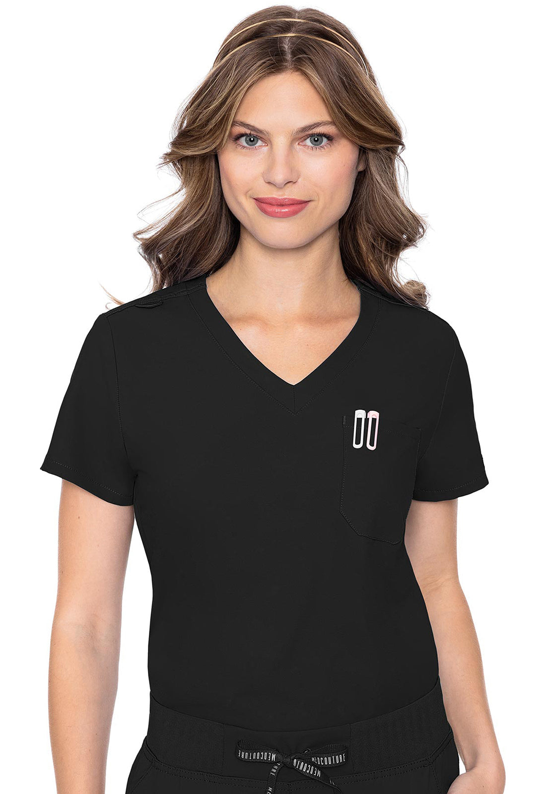 Med Couture MC2432 One Pocket Tuck-In Top