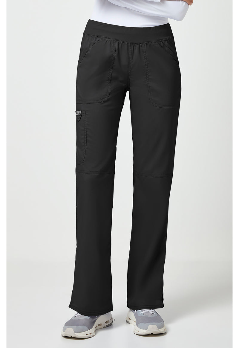 WW110 Mid Rise Straight Leg Pull-on Pant