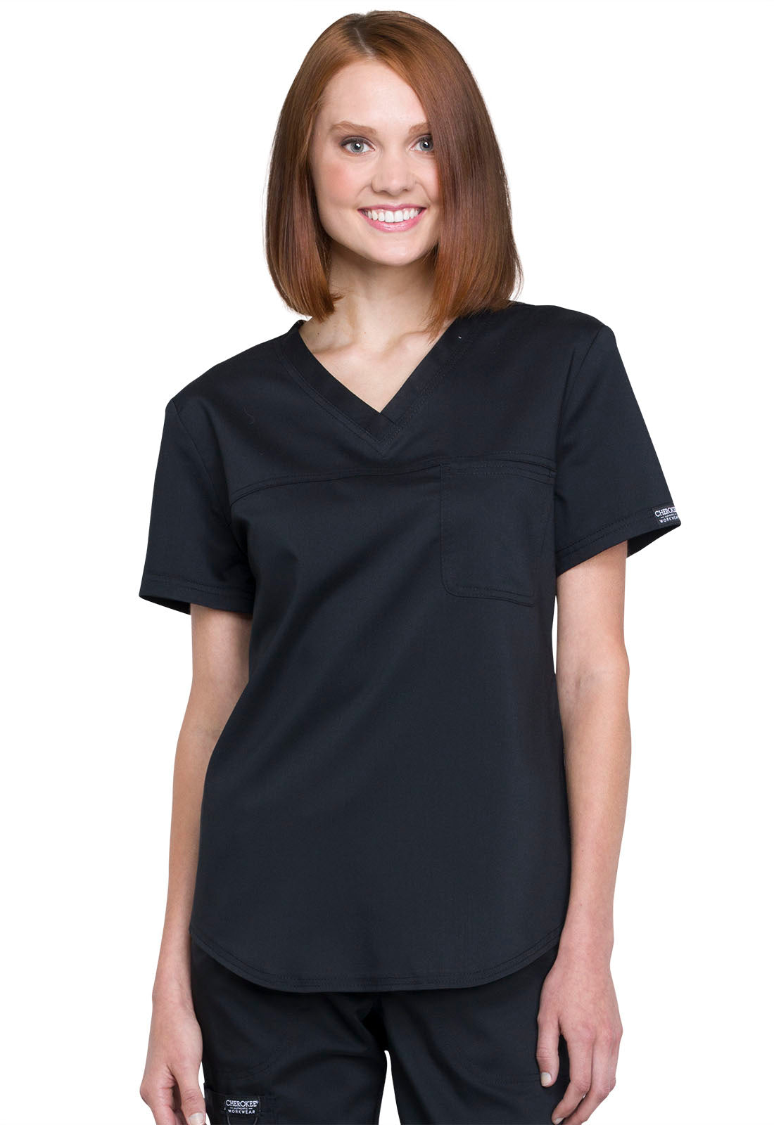 WW657 Tuckable V-Neck O.R. Top