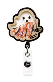 A156 Shaker Badge Reel — Ghost Cookie