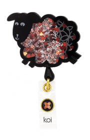 A156A Shaker Badge Reel — Black Sheep