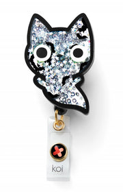 A156A Shaker Badge Reel — Ghost Cat