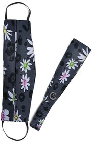 A162 Fashion Mask + Headband Set — Wild Daisy