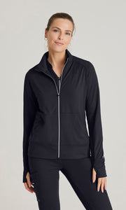 Barco BOW896 Arena Knit Warm-Up Jacket — STEEL