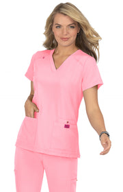 B101 Freesia Top — Sweet Pink