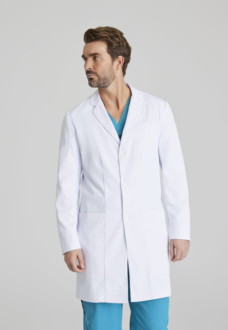 BRC965 Verse Lab Coat — WHITE
