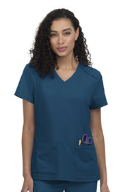 C101 Cardi Top — Caribbean Blue