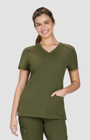 C101 Cardi Top — Olive Green