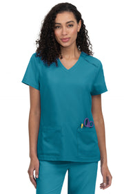 C101 Cardi Top — Teal