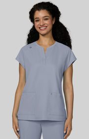 C102 Reese Top — Platinum Grey