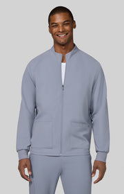 C401 Alpha Mens Jacket — Platinum Grey