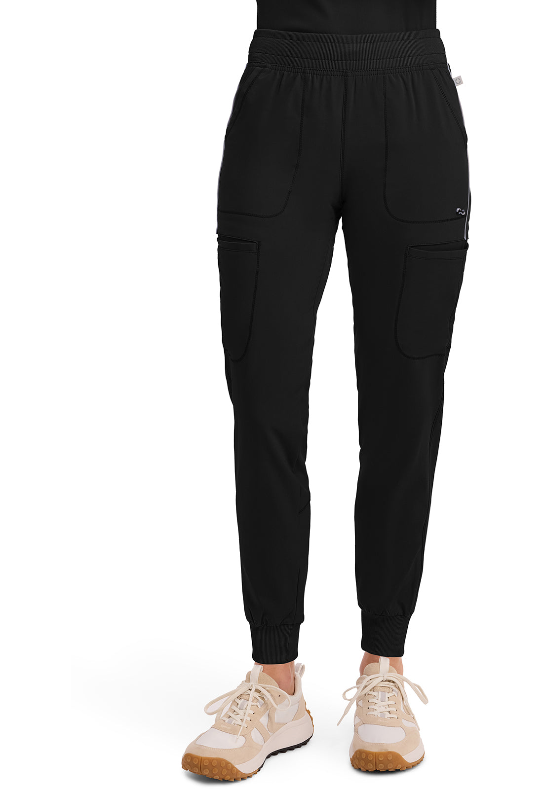 CHEROKEE CK080A Mid Rise Jogger — Black