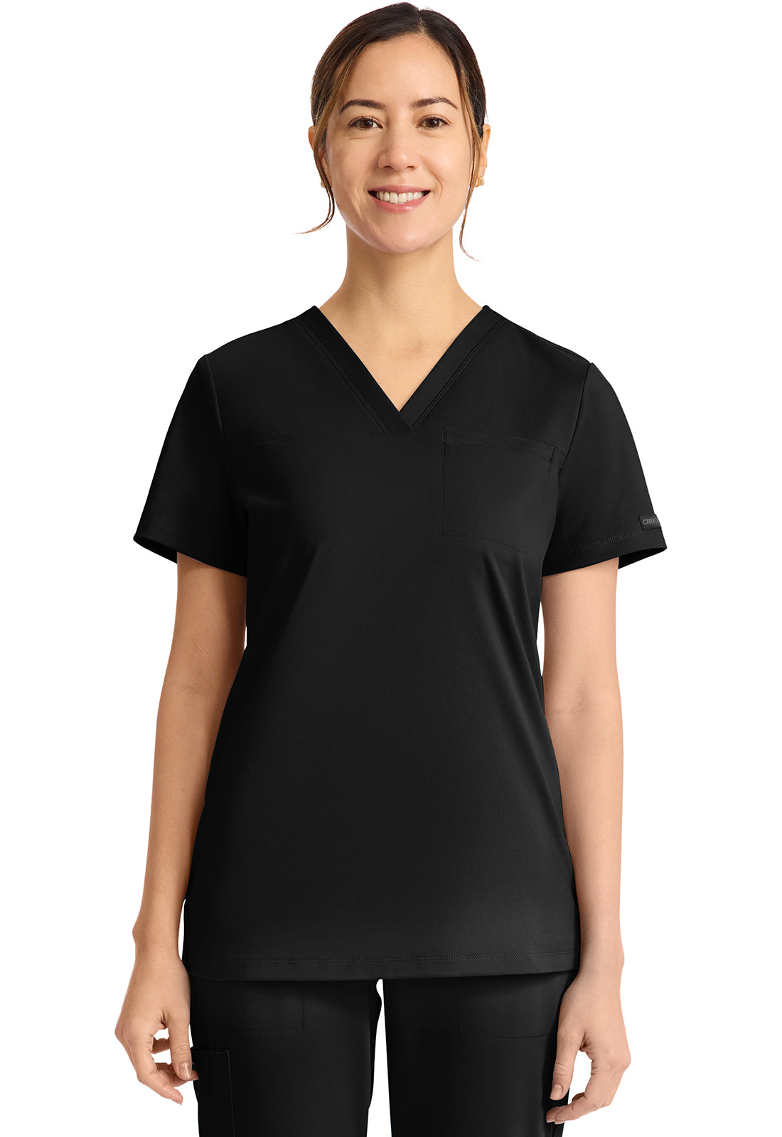 CHEROKEE CK963 Tuck in Top — Black