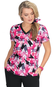 F100PR Lulu Top — Camo Frenchie