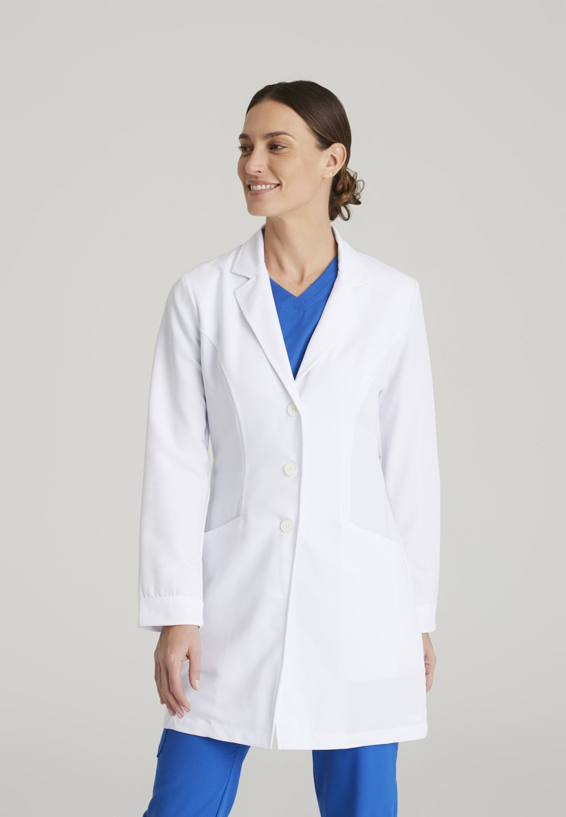 GNC001 Eve Lab Coat — WHITE