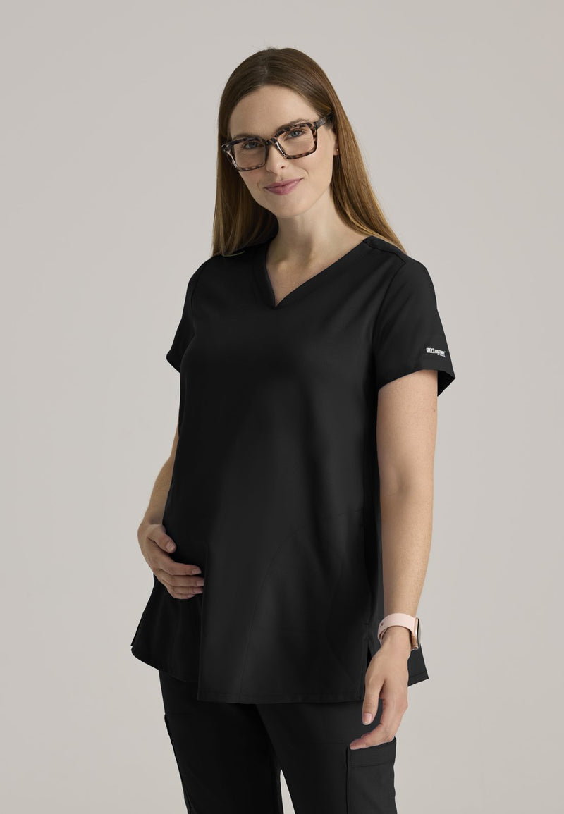 GSST262 Promise Maternity Top — BLACK