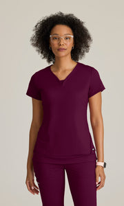 Barco GRST250 Motivate Knit Top — WINE
