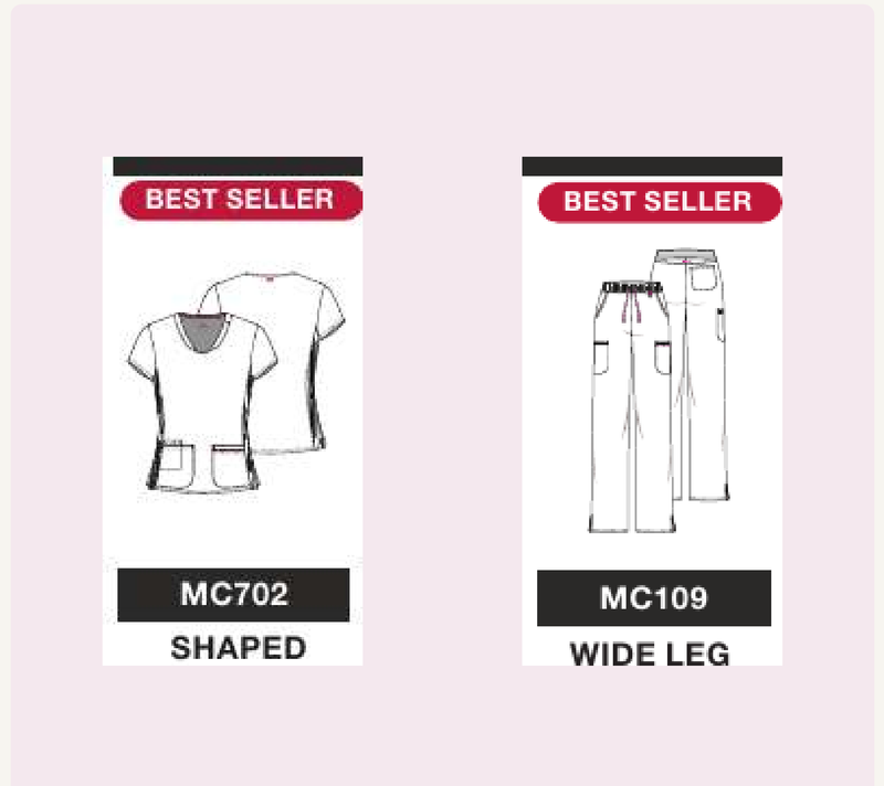 MC109 Wide Leg Pull On Pant