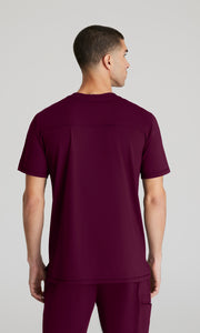 Barco SKT229 Flex Knit Top — WINE
