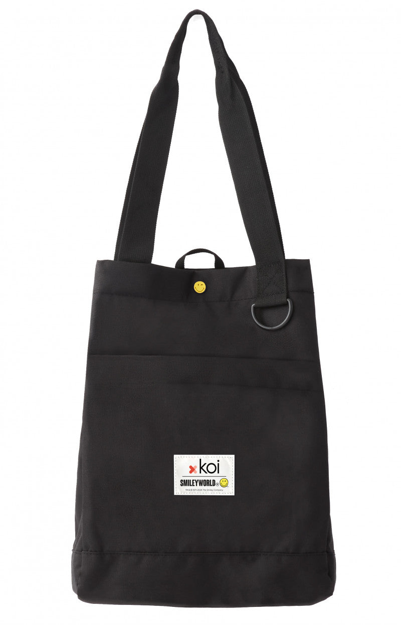SA188 SmileyWorld Everyday Tote — Black