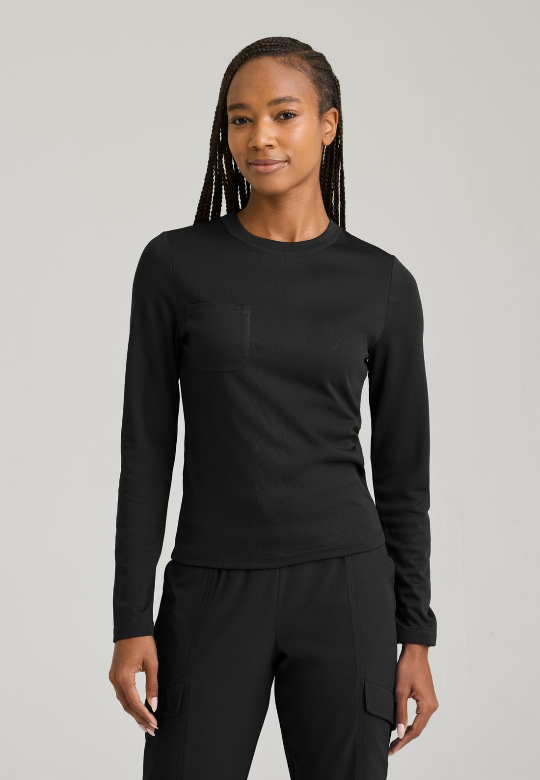 SKK805 Holly Underscrub — BLACK